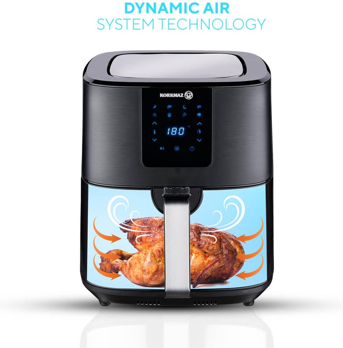 Korkmaz Airfryer A888 6.5L