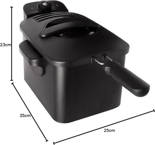Koude Zones Friteuse 3 L
