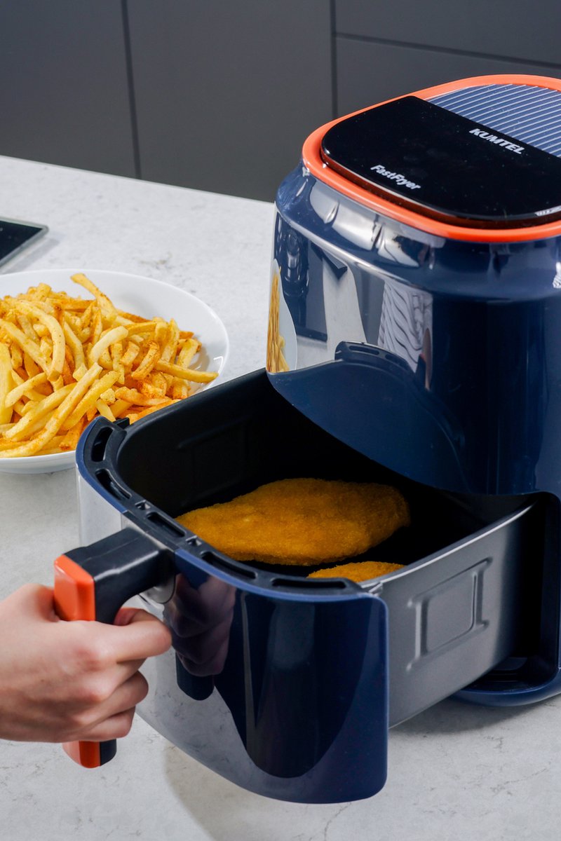 KUMTEL HAF-09 XXL Airfryer 5,5L Donker Blauw
