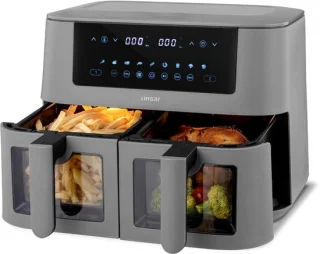 Linsar Dual Zone heteluchtfriteuse 8L
