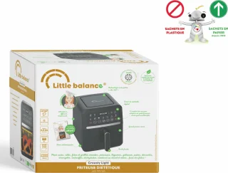 LITTLE BALANCE 8725 Crousty Light Dieetfriteuse 5L Zwart