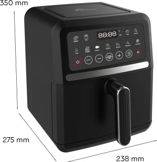 LITTLE BALANCE 8725 Crousty Light Dieetfriteuse 5L Zwart