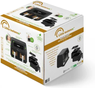 Little Balance 8765 dubbele Airfryer 2x4.5L 2460W