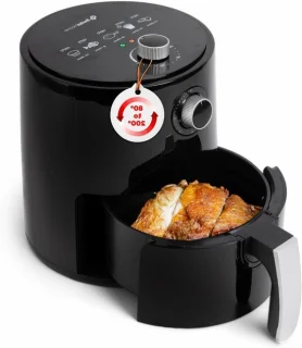 Luchtfriteuse 25 liter zilver
