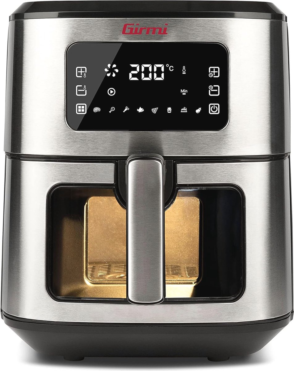 Luchtfriteuse 6,5 L 1700W met Venster