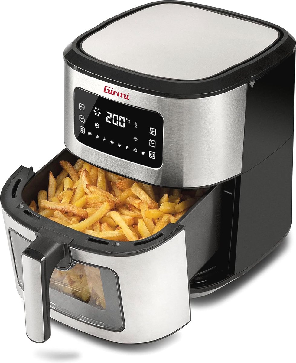 Luchtfriteuse 6,5 L 1700W met Venster