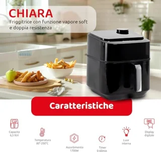 Luchtfriteuse 6,5 L