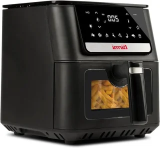 Luchtfriteuse 65 liter zwart