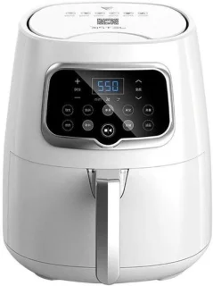 Luchtfriteuse mini oven 4.5 liter wit
