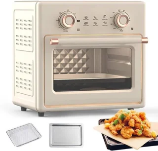 Luchtfriteuse mini oven wit