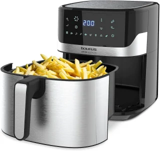 Luchtfriteuse RVS 6.5L 1500W