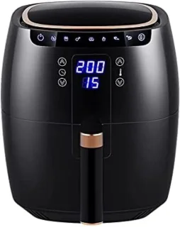 Luchtfriteuse Smart LCD Touch 6,5L zwart