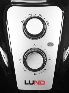 LUND Professional Airfryer 2.4L 1300W Zwart 67570