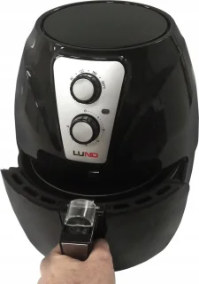 LUND Professional Airfryer 2.4L 1300W Zwart 67570