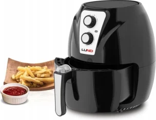 LUND Professional Airfryer 2.4L 1300W Zwart 67570