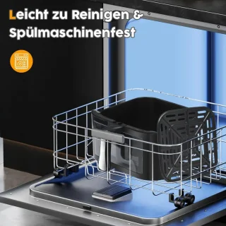 Lunekiss luchtfriteuse 9L