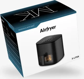 Maison & Kitchen Airfryer 3L Zwart 1350W