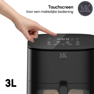 Maison & Kitchen Airfryer 3L Zwart 1350W
