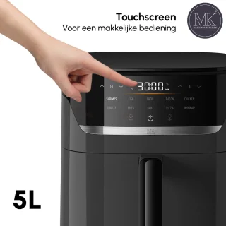 Maison & Kitchen Airfryer 5L Zwart