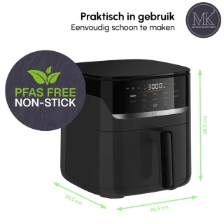 Maison & Kitchen Airfryer 5L Zwart
