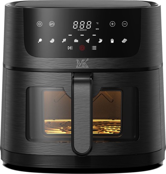 Maison & Kitchen Airfryer XL 8L Zwart