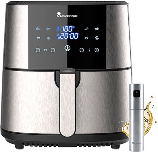 Masterpro Friteuse 1800W 6L Grijs Multicolor