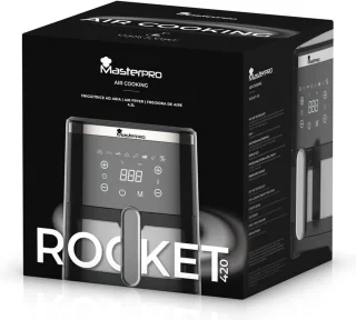Masterpro Rocket 420 Luchtfriteuse Zwart 4,2 L
