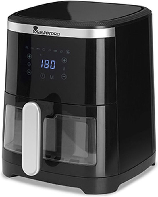 Masterpro Rocket 420 Luchtfriteuse Zwart 4,2 L