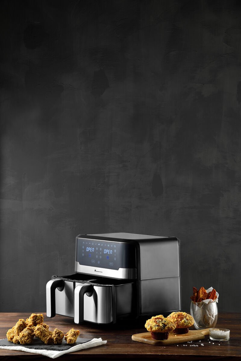 Masterpro Rocket Duo 900 Friteuse 9L 2400W Zwart