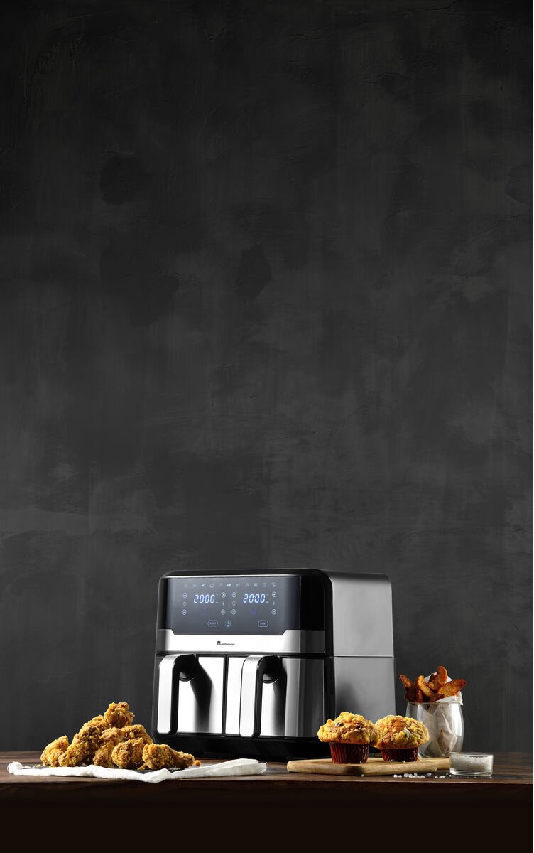 Masterpro Rocket Duo 900 Friteuse 9L 2400W Zwart