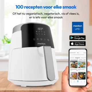 MEDION Airfryer P40 L MD13030 wit