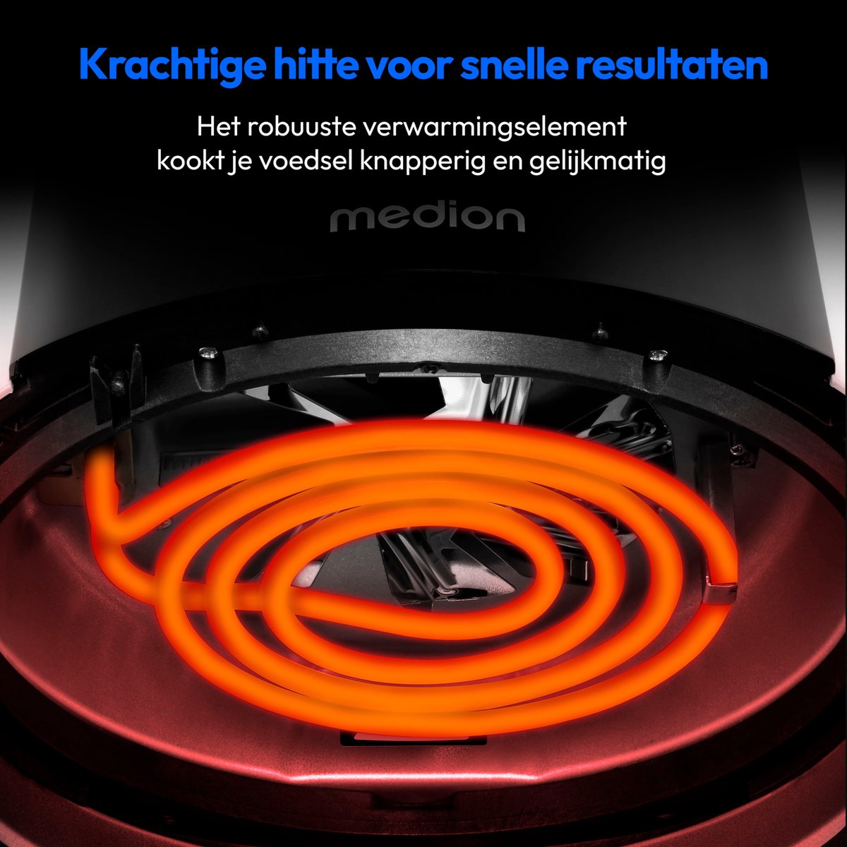 MEDION Airfryer P40 L MD13030 wit