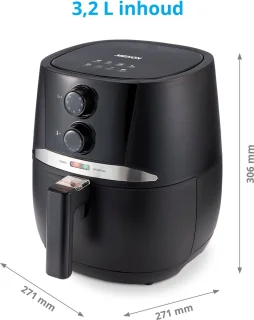 MEDION E20 L Airfryer MD10711 zwart