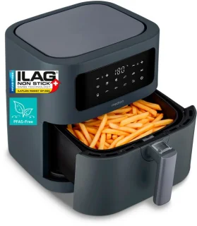 MEDION E40 XL heteluchtfriteuse, matgrijs