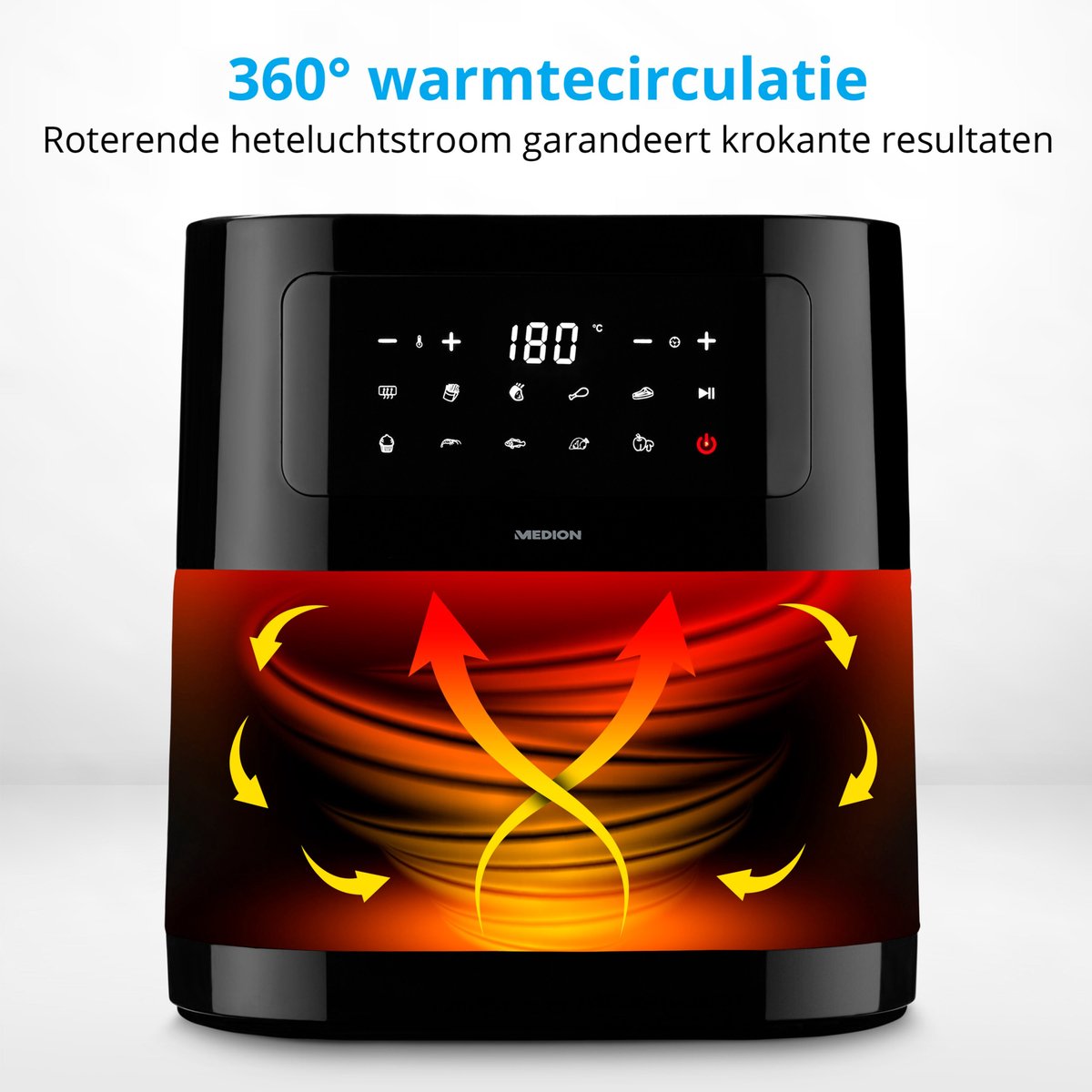 MEDION Heteluchtfriteuse E40 XL