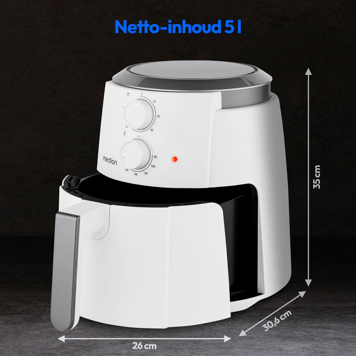 MEDION Heteluchtfriteuse P30 L MD13020
