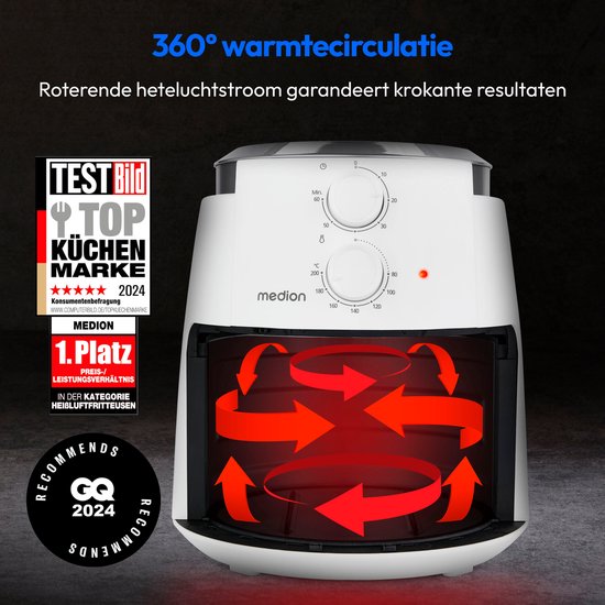 MEDION Heteluchtfriteuse P30 L MD13020