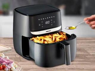 MEDION MD10532 Heteluchtfriteuse 5,7L Zwart