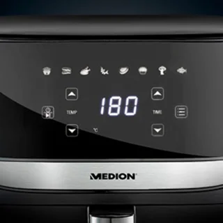 MEDION MD10532 Heteluchtfriteuse 5,7L Zwart