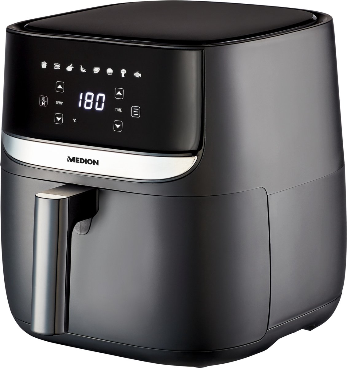 MEDION MD10532 Heteluchtfriteuse 5,7L Zwart