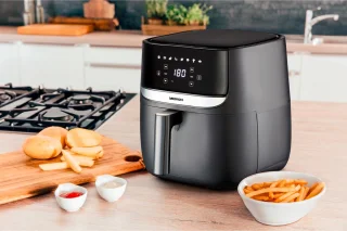 MEDION MD10532 Heteluchtfriteuse 5,7L Zwart
