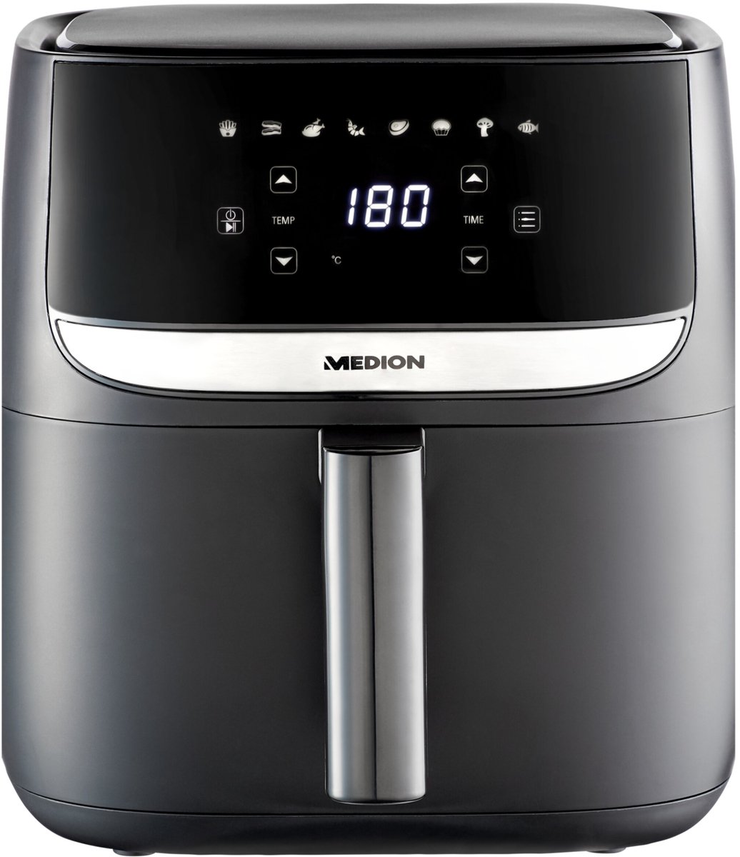 MEDION MD10532 Heteluchtfriteuse 5,7L Zwart