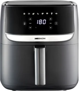 MEDION MD10532 Heteluchtfriteuse 5,7L Zwart
