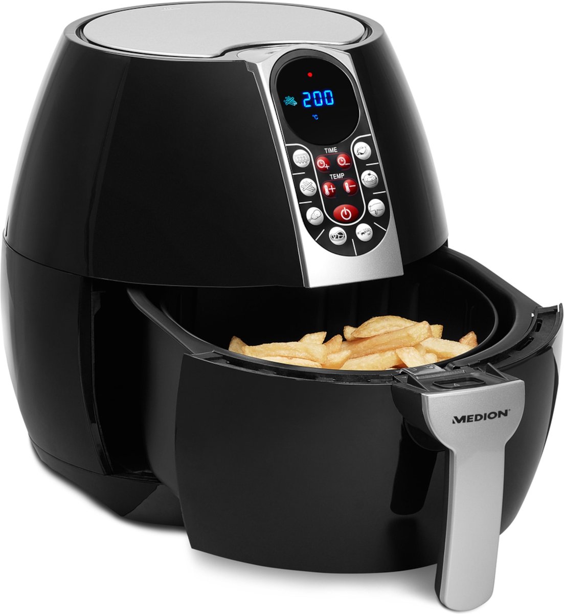 MEDION MD17320 friteuse 4L zwart