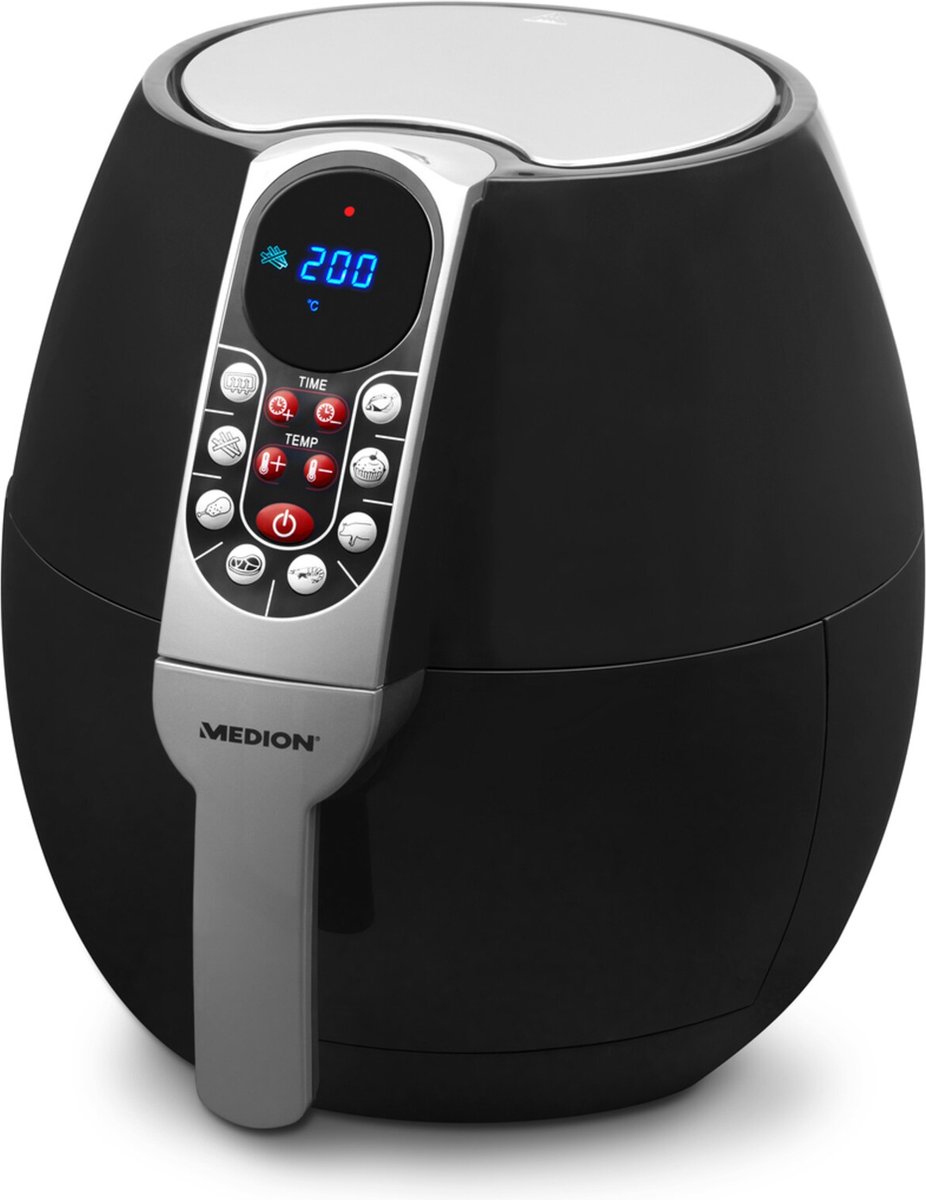 MEDION MD17320 friteuse 4L zwart