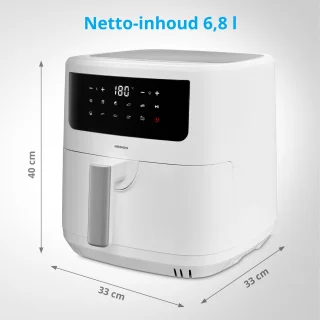 MEDION P10 XL Airfryer 6,8L Wit