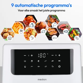 MEDION P10 XL XXL Heteluchtfriteuse mat