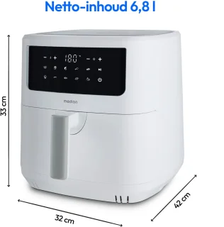 MEDION P10 XL XXL Heteluchtfriteuse mat
