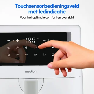 MEDION P10 XL XXL Heteluchtfriteuse mat