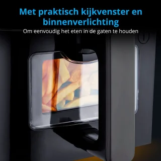 MEDION P20 XXL Dubbele Airfryer 8,7L Zwart